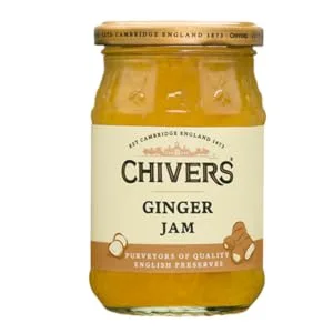 Chiver Ginger Jam 6 x 340 g authentic English jam for ginger lover ideal for breakfast on the roll 6 Pack 6 Pack 340g Ginger Jam - Produktbild Ginger Jam