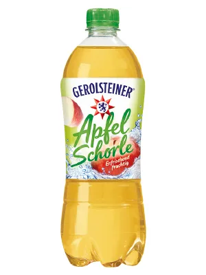 Gerolsteiner apple spritzer disposable (6 x 0.75 L) 750 ml (pack of 6) - Apfelschorle