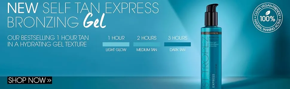 Self Tan Express Bronzing Gel 200 ml (1 pack) - banner