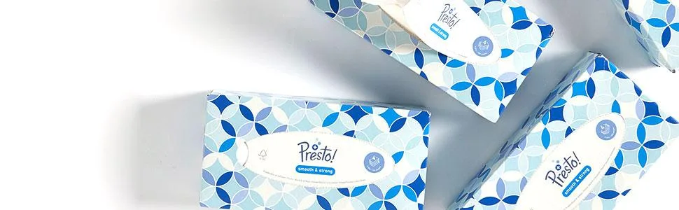 Amazon brand: Presto!4-layer paper handkerchief boxes 1200 pieces 12 packs with 100 100 pieces (12 pack) 4-layer handkerchief boxing - product information 1