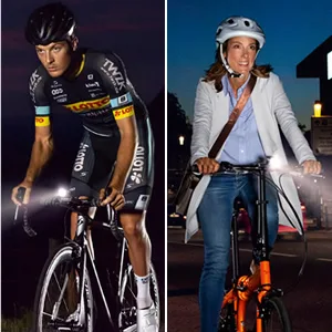 SIGMA SPORT bicycle lighting AURA 60 USB 60 LUX front light StVZO approved waterproof USB rechargeable 3 light modes - AURA 60 USB