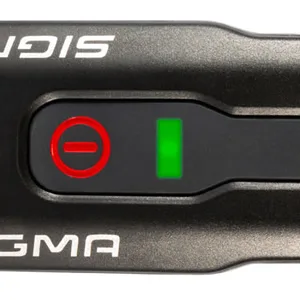 SIGMA SPORT bicycle lighting AURA 60 USB 60 LUX front light StVZO approved waterproof USB rechargeable 3 light modes - AURA 60 USB - Ladeindikator