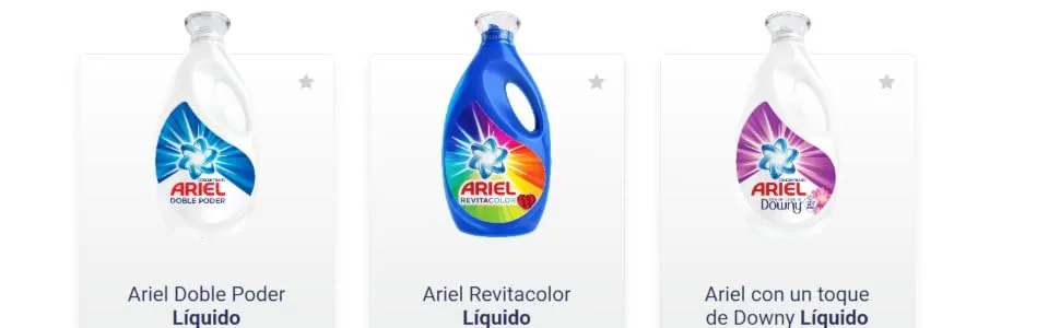 Ariel Baby Liquid Detergent 2.75 l 50 washes - product information 2
