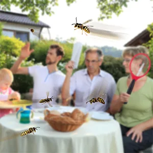 10 x electrical fly swatter without chemical fabrics fly slower against flying mosquitoes & mosquitoes Fly Swatter red red 10 pack - Insektentöter