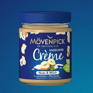 M venpick Hazelnut Cream Nut & Milk Premium Nut Spread 300g 300 g (1 pack) Nut Milk - HC NM