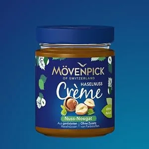 M venpick Hazelnut Cream Nut Nougat Premium Nut Spread 300g 300 g (1 pack) Nut Nougat - HC NN
