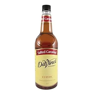 DaVinci Gourmet Classic Salted Caramel Syrup Pet 1 pack (1 x 1 l) - Classic Salted Caramel Syrup PET