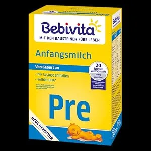 Bebivita milk formula PRE initial milk pack of 2 (2 x 500 g) - product information 1