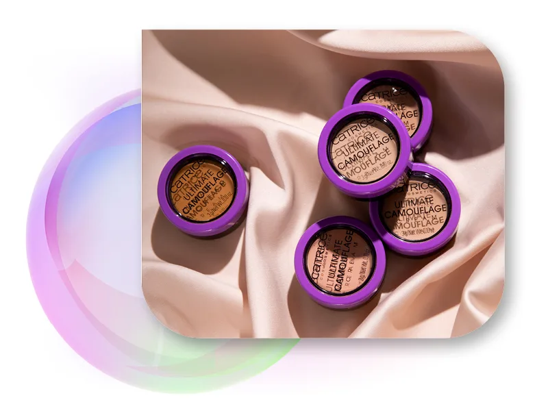 Catrice Ultimate Camouflage Cream Concealer Cream cover make -up not comedogen 3 -pack (3x3g) No. 010 Ivory 3 G (3 SPACK) 010 N Ivory - Packshot