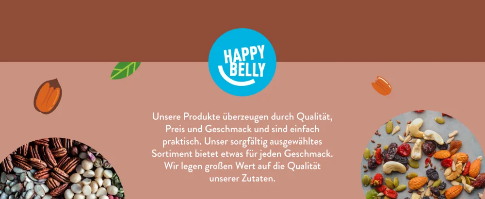Amazon Brand: Happy Belly Pecans Unsalted 100g (Pack of 7) Unsalted 100g (Pack of 7) - product information 1
