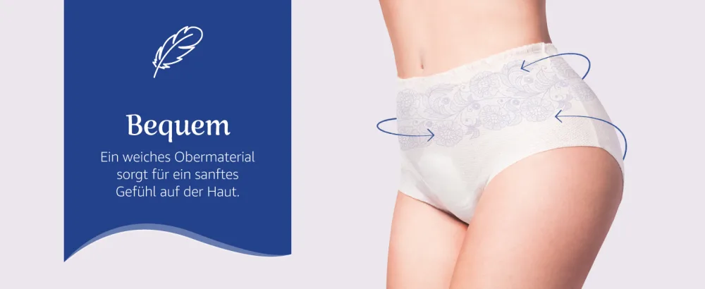 Amazon Basic Care Women's Pants Plus Medium 4 Packs of 7 (28 Pants) White - product information 4