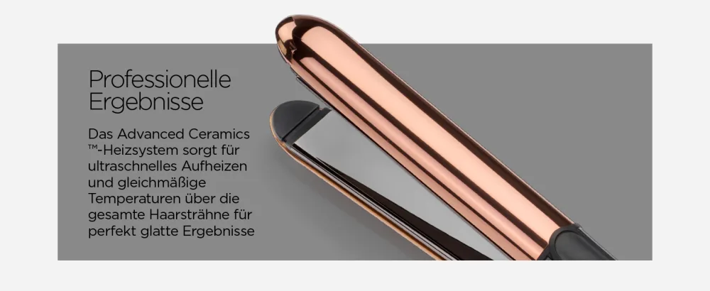 Plancha Pelo Babyliss St481e Pure Metal Oro Rosa Single Rose Gold - ST482E