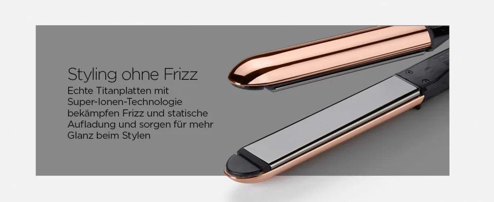 Plancha Pelo Babyliss St481e Pure Metal Oro Rosa Single Rose Gold - ST482E