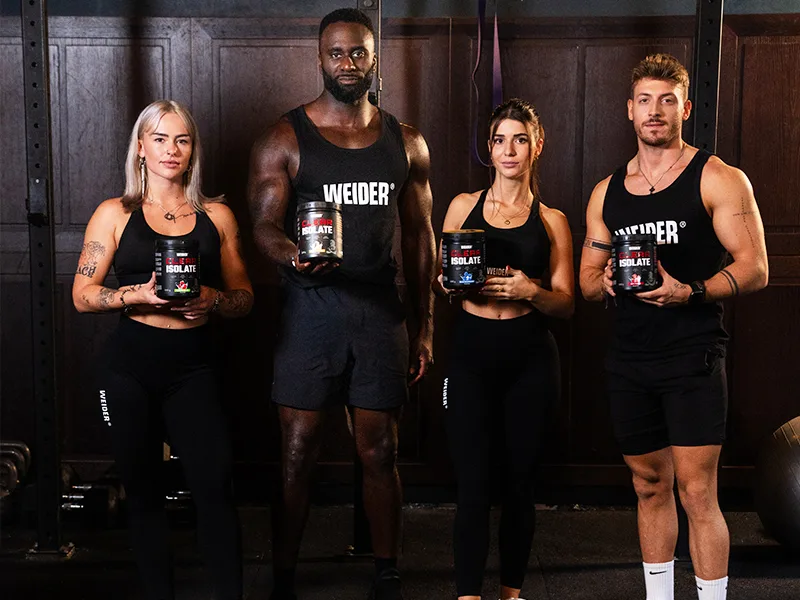 Weider clear whey isolate fruity whey protein isolate with a high protein content for refreshing protein shakes first -class protein powder in premium quality sugar -free blue raspberry 500g - Clear Isolate