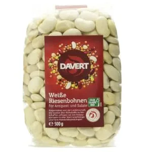 Davert White Giant Beans 4-pack 500 g (4-pack) - product information 2