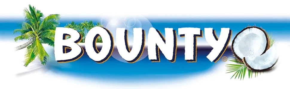 Bounty Chocolate Bars Coconut and Chocolate Flavor 9 Bars in a Pack (9 x 28.5g) 1 Ounce (Pack of 1) - Bounty;Schokolade;Mars