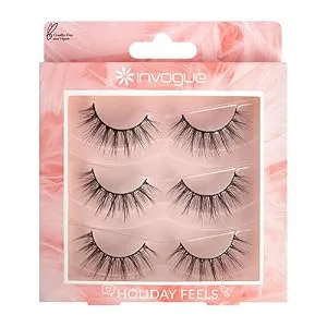 Invogue Vault 2 Multipack Lashes 3 pairs 100 g - Invogue Lash Vault - Holiday Feels