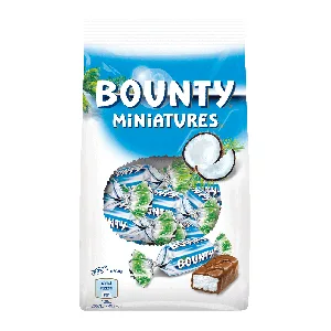 Bounty Chocolate Bars Coconut and Chocolate Flavour 9 Bars in a Pack (9 x 28.5g) (Pack of 2) 257 g (Pack of 2) - Bounty;Schokolade;Mars;Kokos