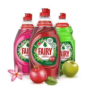 Fairy detergent Max Power Original effective formula for clean dishes and fat solving power for greasy pots and pans 660ml (1 Pack) - Fairy Clean & Fresh