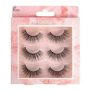Invogue Vault 4 Multipack Lashes 3 pairs 100 g - Invogue Lash Vault - For The Gram