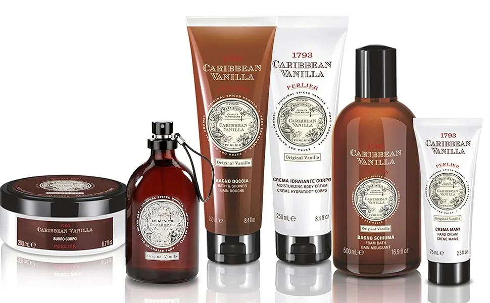 Perlier Caribbean Vanilla Bath Foam - 500 ml 500 ml (1 pack) - Linie Caribbean Vanilla