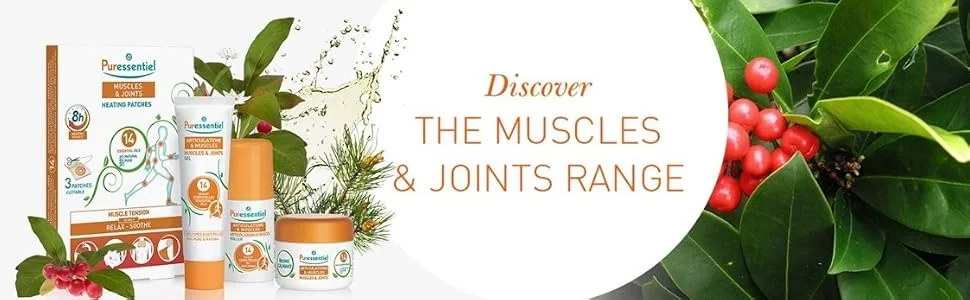 Puressentiel Muscles and Joints Heating Patches 3 Pack - Entdecken Sie das Sortiment