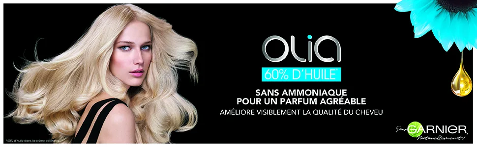 Garnier Olia Permanent Hair Color Oil without Ammonia Blond D+++ D coloration Maxi 1 piece (1 pack) - Olia