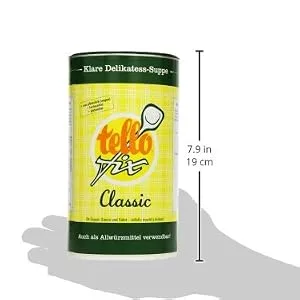 Tellofix Classic clear broth - versatile vegetables broth as a universal spice agent to refine - low -calorie - 1 x 900 g Universal 900 g (1 Pack) - product information 3