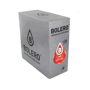 Bolero Drinks Kola 24 x 9g - Bolero Sachets, Packung 24 Beutel zu 9 g Chilli Geschmack