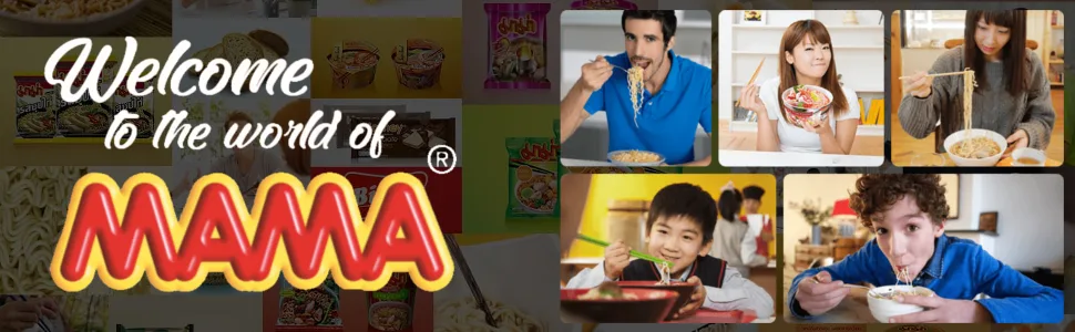 MAMA - Instant Noodles Tom Saab - Multipack (30 X 55 GR) Instant Noodles Tom Saab 55 g (Pack of 30) - MAMA Brand