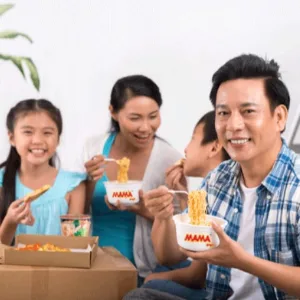 MAMA - Instant Glasnudeln Rindfleisch - Multipack (30 X 55 GR) pho bo - MAMA Brand