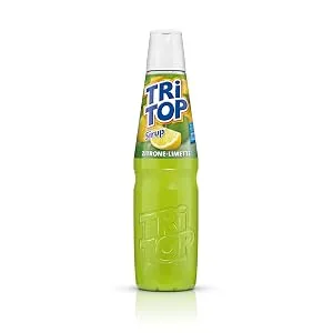 Tri top beverage syrup 3 Set |Orange-Cola-Mix lemon limette cherry |3x600ml 5 -liter soft drink per bottle cola lemon cherry 600 ml (3 -pack) - Zitrone-Limette