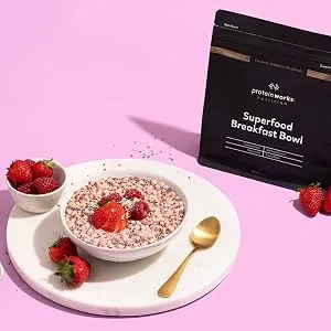 Protein Works Superfood Breakfast Bowl | Apple & Cinnamon | High in Protein | 1.2kg Apple Cinnamon 1.2 kg (1 pack) - product information 6