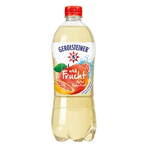 Gerolsteiner and Fruit Apple Lemon DISPOSABLE (6 x 0.75 l) - Apfel-Grapefruit