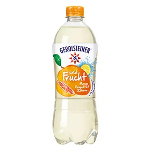 Gerolsteiner and Fruit Apple Lemon DISPOSABLE (6 x 0.75 l) - Mango-Grapefruit