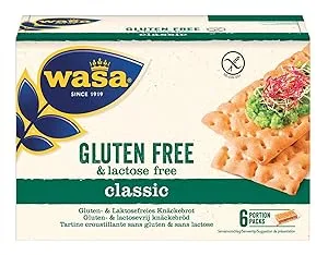 Wasa Crispbread Gluten-free & Lactose-free Classic pack of 10 (10 x 240 g) - product information 2