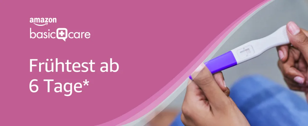 Amazon Basic Care Early Pregnancy Tests 6 Days 3 Count (1 Pack) - product information 1