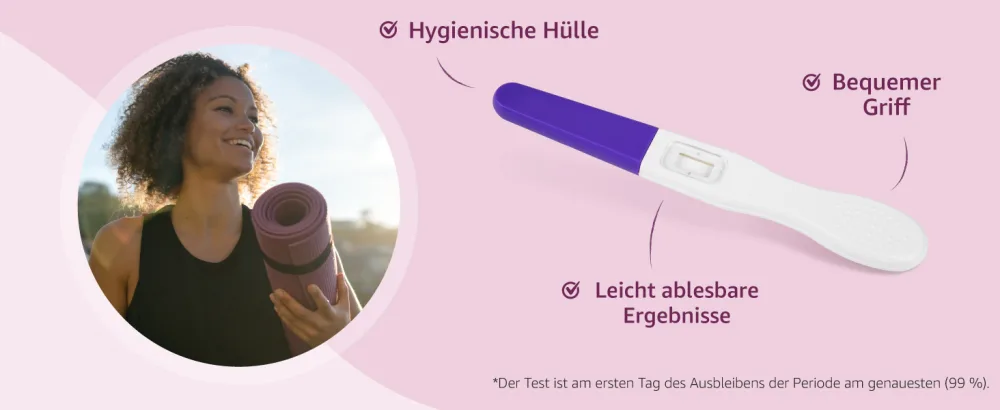 Amazon Basic Care Early Pregnancy Tests 6 Days 3 Count (1 Pack) - product information 3
