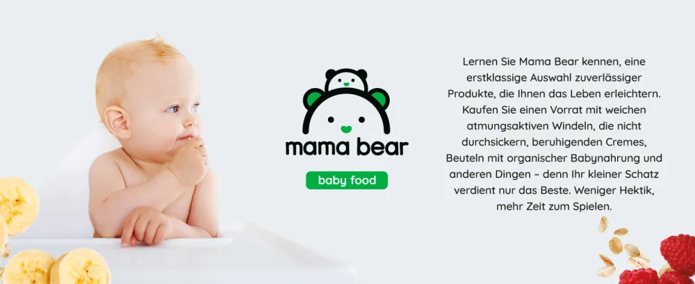 Amazon Brand: Mama Bear Organic Whole Grain Oat Bars with Raspberry 20g Pack of 6 - product information 1