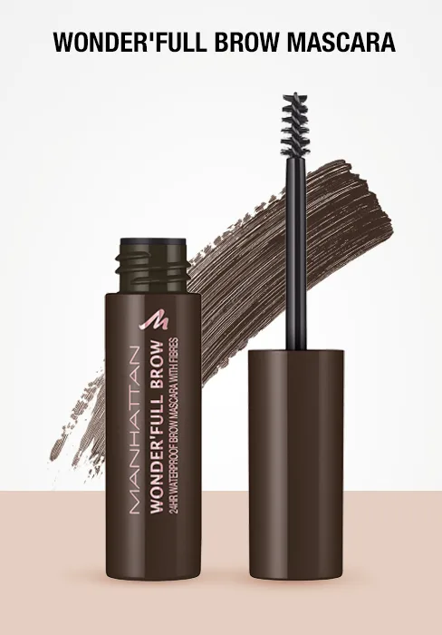 Manhattan Brow'tstic Professional Pencil FB. 004 Black Brown eyebrow pencil with integrated brush 1.4 g 1 piece (1 Pack) fb. 004 - Brow
