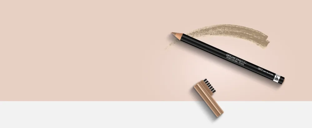 Manhattan Brow'tstic Professional Pencil FB. 004 Black Brown eyebrow pencil with integrated brush 1.4 g 1 piece (1 Pack) fb. 004 - Brow