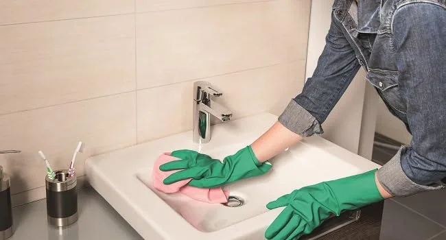 Vileda Dermo Plus/Soft & Gentle Rubber Gloves latex-free size L 1 pair 1 pack - vileda dermo plus gummihandschuhe