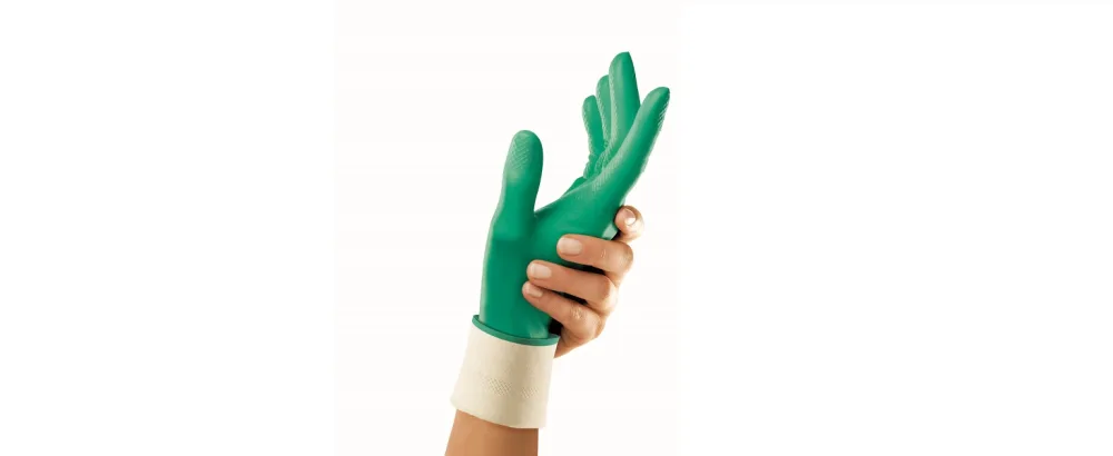 Vileda Dermo Plus/Soft & Gentle Rubber Gloves latex-free size M 1 pair - Dermo Plus