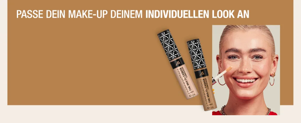 Manhattan Multi-Tasker concealer fb. 20 fair liquid waterproof concealer with a large soft touch applicator 11 ml concealer fb.20 - EXPERIMENTIERE EINFACH DRAUF LOS
