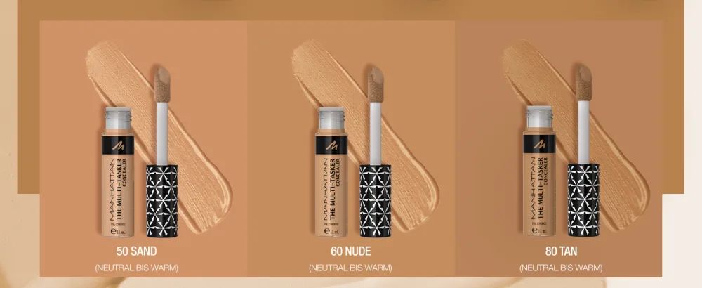 Manhattan Multi-Tasker concealer fb. 20 fair liquid waterproof concealer with a large soft touch applicator 11 ml concealer fb.20 - MITTEL