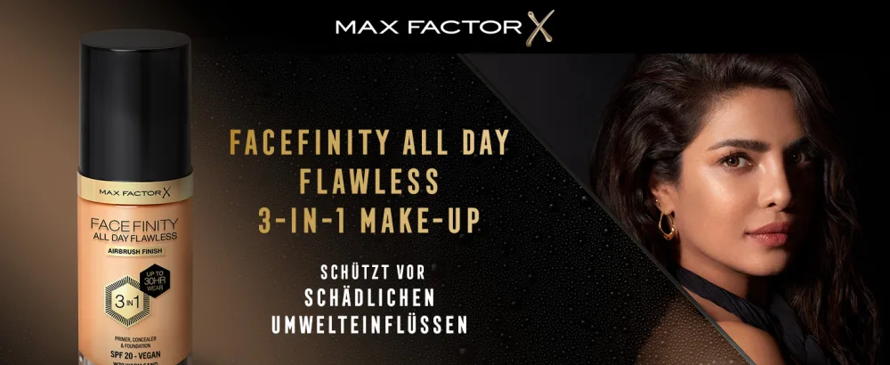 Max Factor Facefinity 3-in-1 All Day Flawless Liquid Foundation SPF 20-83 Warm Toffee 30 ml 83 Warm Toffee 30 ml (1 pack) - FacefinityAllDayFlawlessFoundation 1