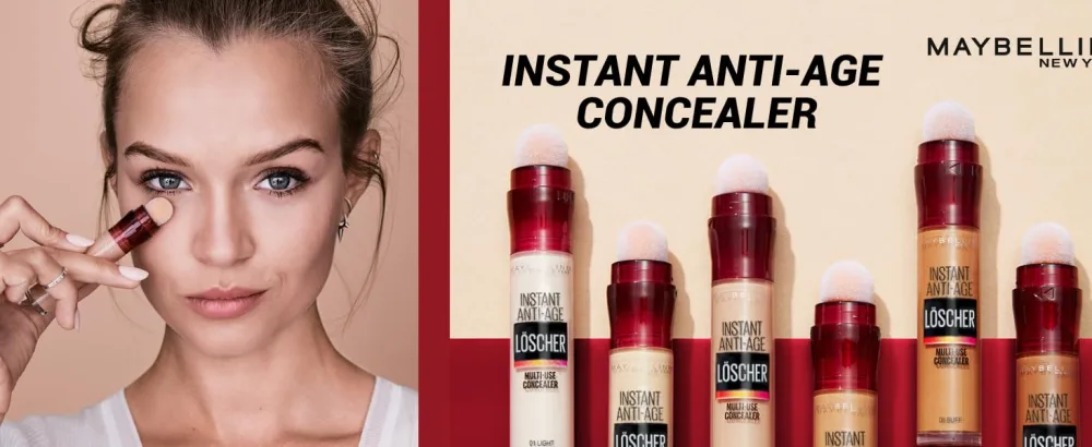 Maybelline New York Capplating Instant Anti-Age Effect Concealer fire briefs with micro-fire applicator No. 08 Buff 6.8 ml No. 08 Buff 6.8 ml (1 Pack) - IAA Concealer