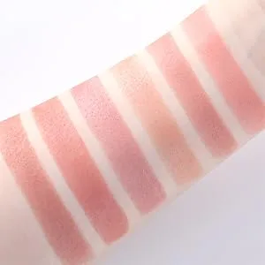 KAYNEST 6 Colors Matte Blush Palette, Rose Pink Light-Luxury Face Blush Palette with a Marble Makeup Brush, Contour & Highlight Face for a Shimmery or Matte Palette (#B - Matte Blush) - Face Blush palette