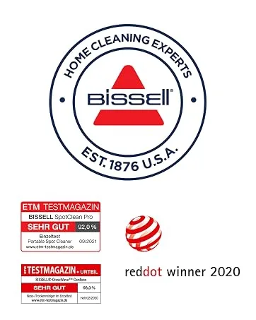 Bissell natural multi-surface floor cleaning solution 1l |For crosswave spinwave spinwave robot and hydrowave |Vegetable ingredients safe for you and your pet |3096 1L natural cleaning solution for several surfaces - labels