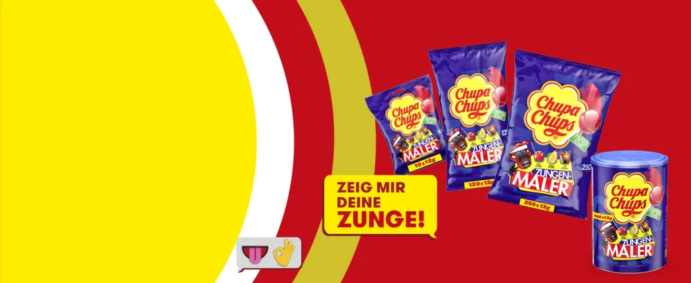 Chupa Chups Magic Cubes Bubble Gums in cube-shaped change the color when chewing storage pack contains 10 Magic Cube chewing gum boxes 10 x 86g - CHUPA